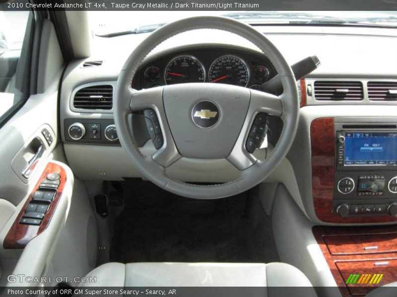 Taupe Gray Metallic / Dark Titanium/Light Titanium 2010 Chevrolet Avalanche LT 4x4