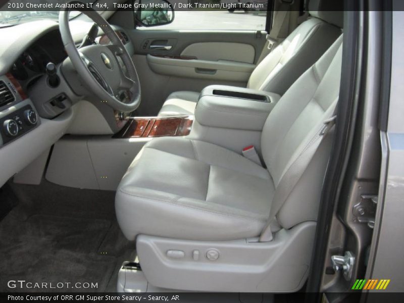 Taupe Gray Metallic / Dark Titanium/Light Titanium 2010 Chevrolet Avalanche LT 4x4