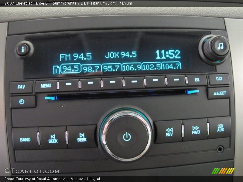 Summit White / Dark Titanium/Light Titanium 2007 Chevrolet Tahoe LT