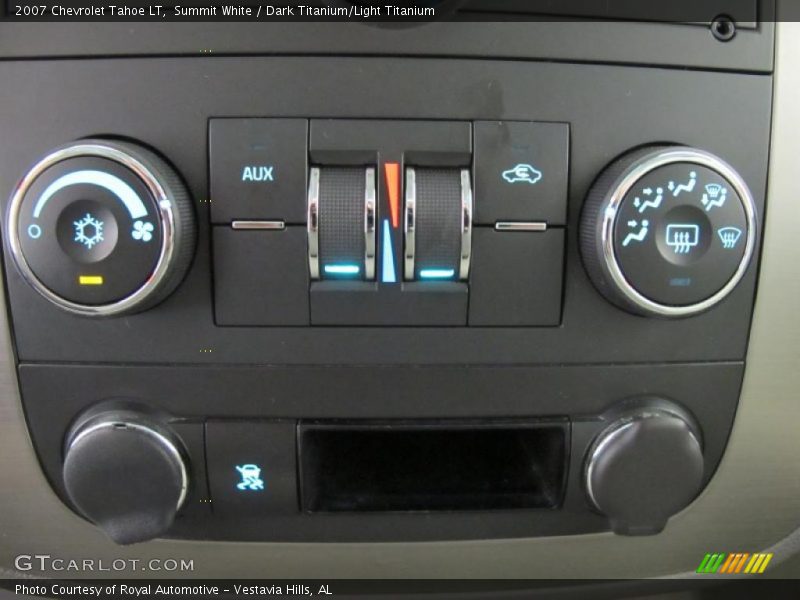 Summit White / Dark Titanium/Light Titanium 2007 Chevrolet Tahoe LT