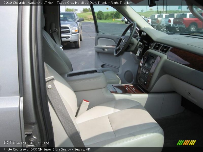 Taupe Gray Metallic / Dark Titanium/Light Titanium 2010 Chevrolet Avalanche LT 4x4