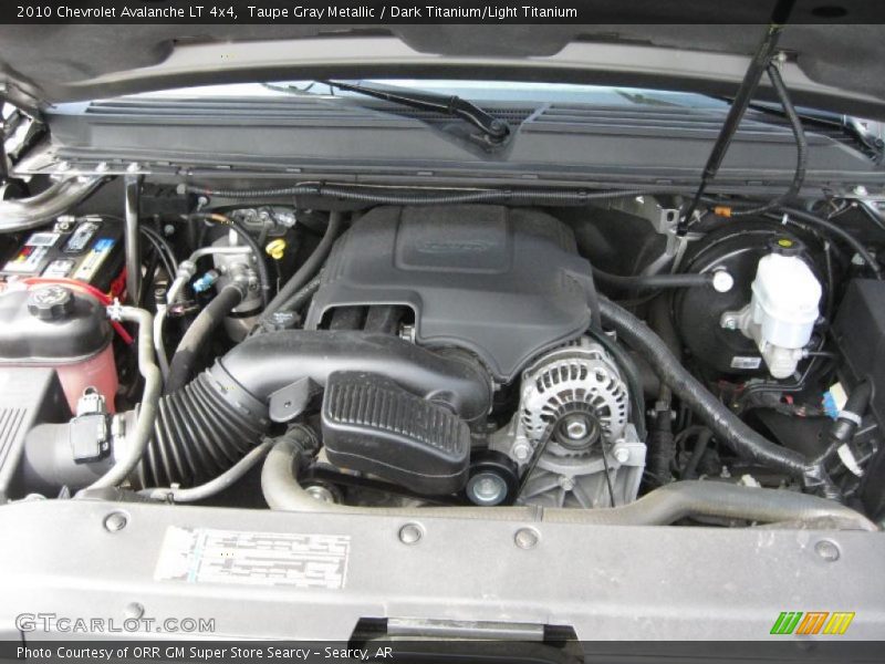Taupe Gray Metallic / Dark Titanium/Light Titanium 2010 Chevrolet Avalanche LT 4x4