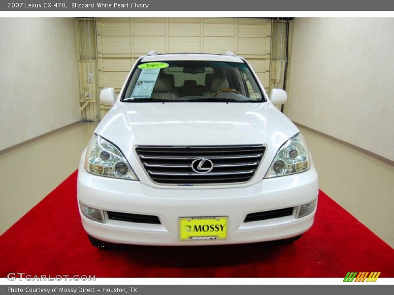 Blizzard White Pearl / Ivory 2007 Lexus GX 470