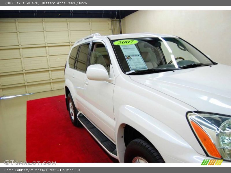 Blizzard White Pearl / Ivory 2007 Lexus GX 470