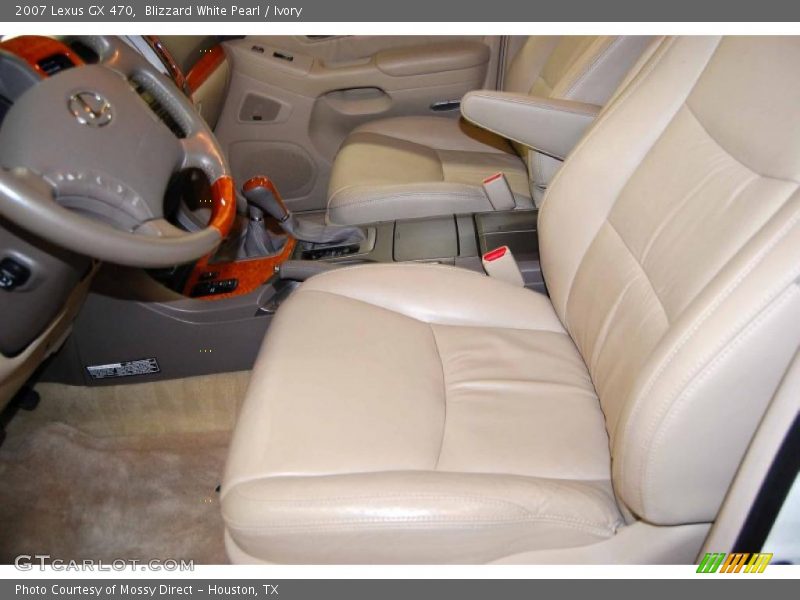 Blizzard White Pearl / Ivory 2007 Lexus GX 470