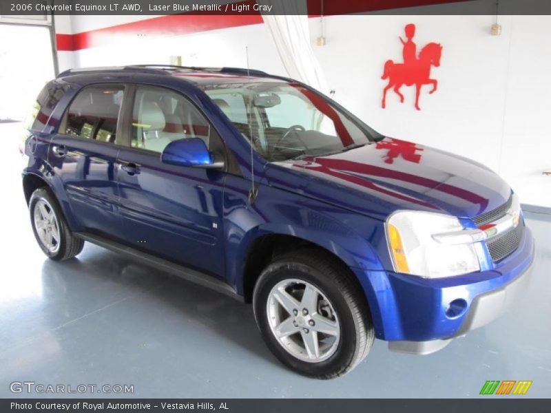 Laser Blue Metallic / Light Gray 2006 Chevrolet Equinox LT AWD
