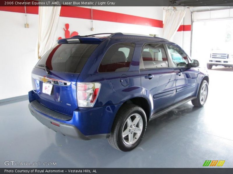 Laser Blue Metallic / Light Gray 2006 Chevrolet Equinox LT AWD