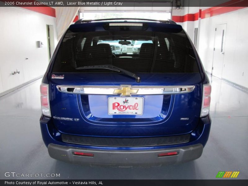 Laser Blue Metallic / Light Gray 2006 Chevrolet Equinox LT AWD
