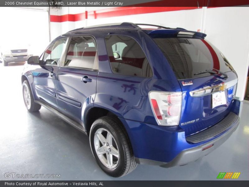 Laser Blue Metallic / Light Gray 2006 Chevrolet Equinox LT AWD
