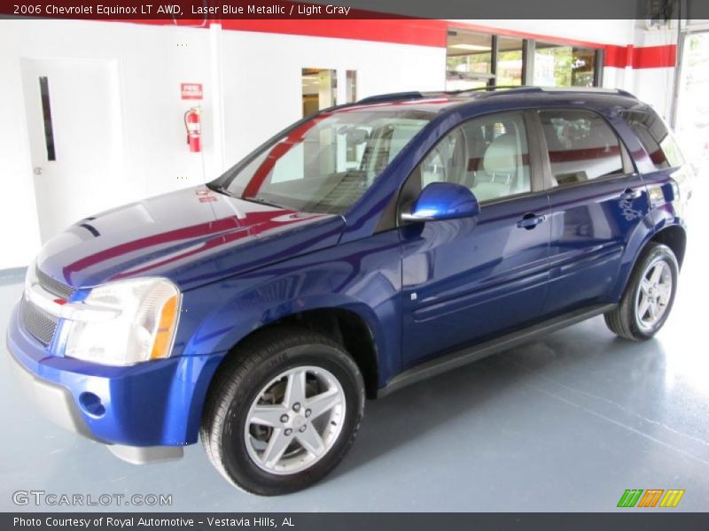 Laser Blue Metallic / Light Gray 2006 Chevrolet Equinox LT AWD