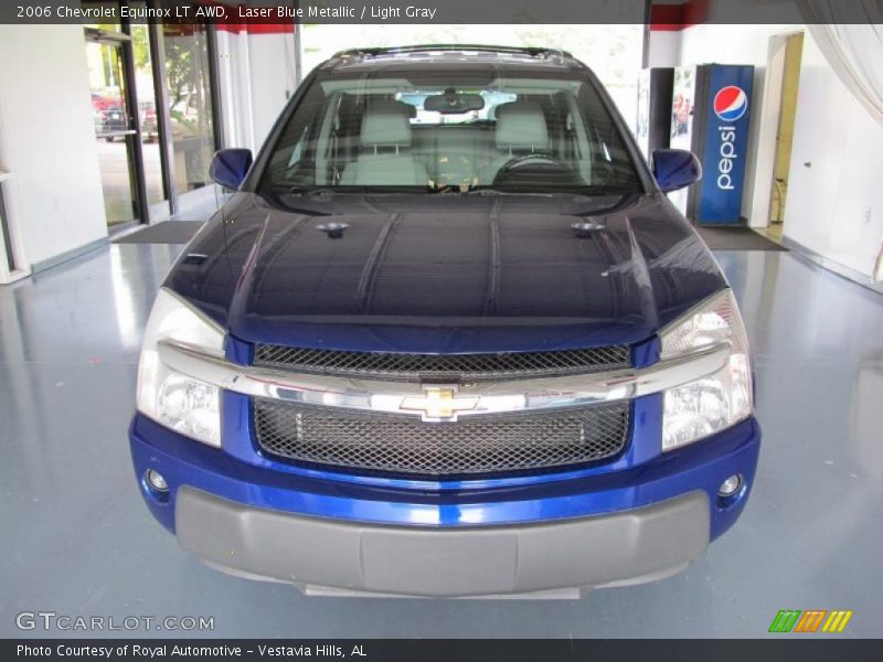 Laser Blue Metallic / Light Gray 2006 Chevrolet Equinox LT AWD