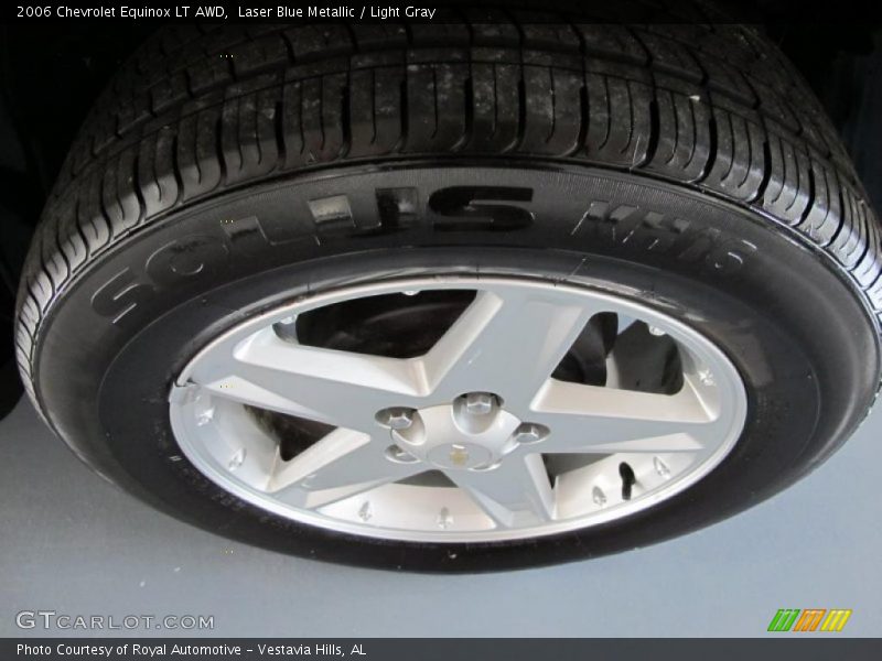 Laser Blue Metallic / Light Gray 2006 Chevrolet Equinox LT AWD