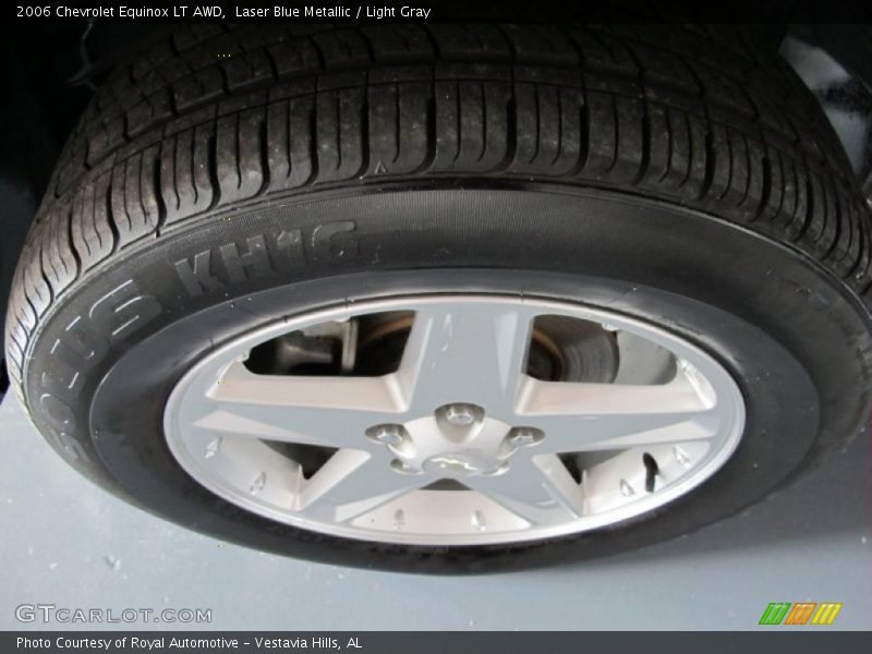 Laser Blue Metallic / Light Gray 2006 Chevrolet Equinox LT AWD
