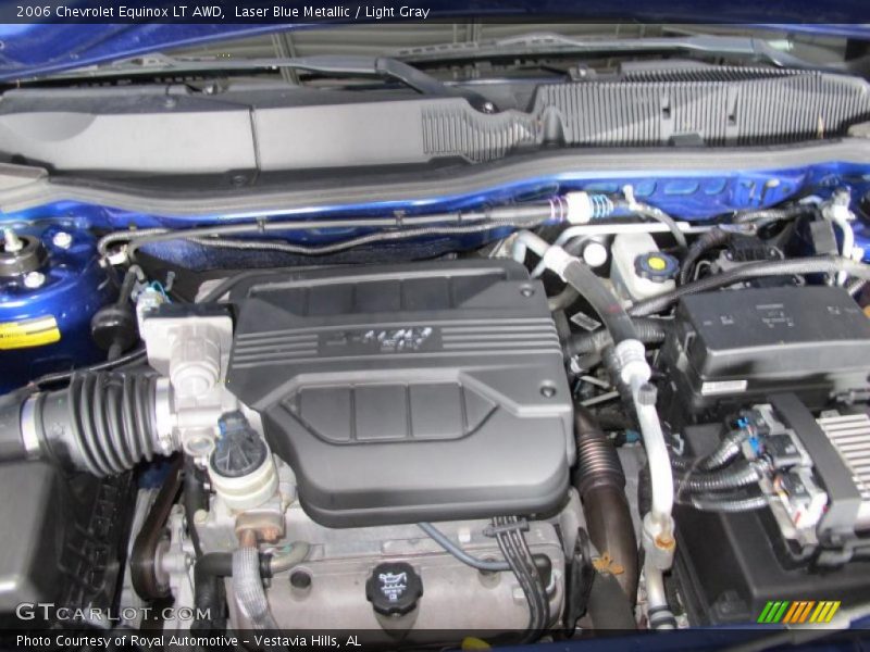 Laser Blue Metallic / Light Gray 2006 Chevrolet Equinox LT AWD