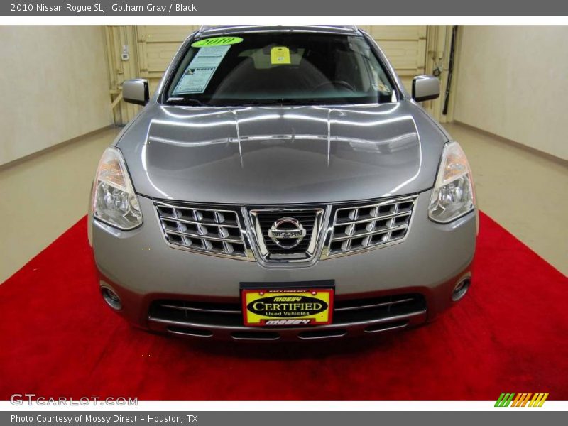 Gotham Gray / Black 2010 Nissan Rogue SL