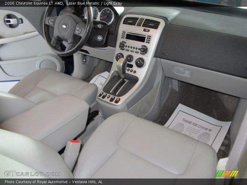 Laser Blue Metallic / Light Gray 2006 Chevrolet Equinox LT AWD