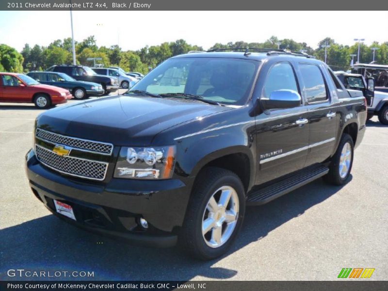 Black / Ebony 2011 Chevrolet Avalanche LTZ 4x4