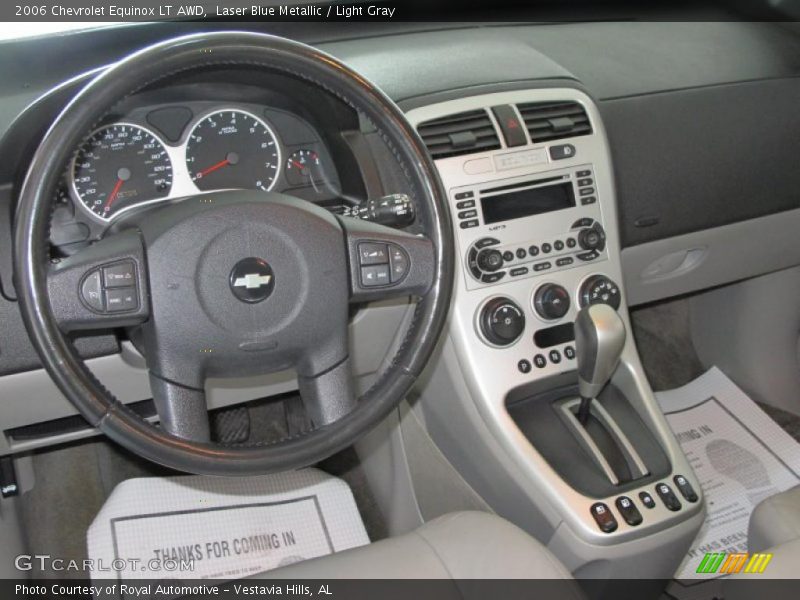 Laser Blue Metallic / Light Gray 2006 Chevrolet Equinox LT AWD