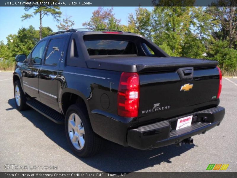 Black / Ebony 2011 Chevrolet Avalanche LTZ 4x4