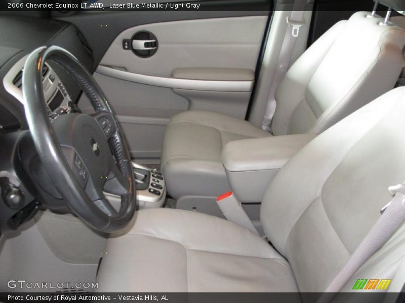 Laser Blue Metallic / Light Gray 2006 Chevrolet Equinox LT AWD