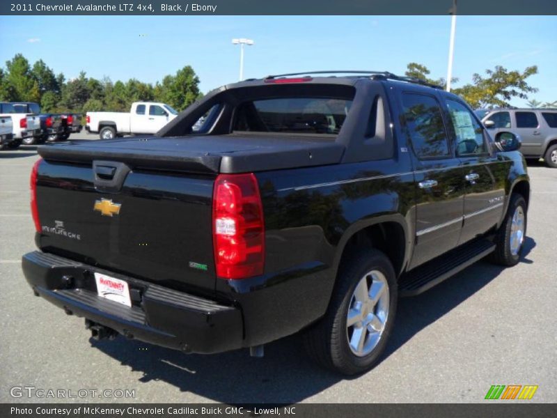 Black / Ebony 2011 Chevrolet Avalanche LTZ 4x4