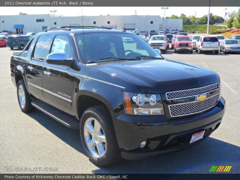 Black / Ebony 2011 Chevrolet Avalanche LTZ 4x4