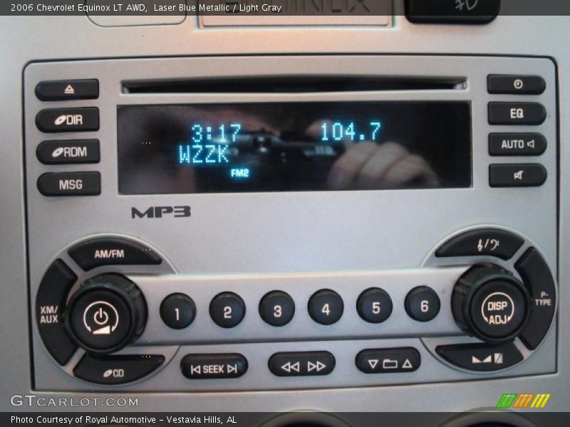 Laser Blue Metallic / Light Gray 2006 Chevrolet Equinox LT AWD