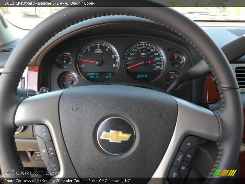 Black / Ebony 2011 Chevrolet Avalanche LTZ 4x4