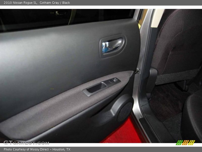 Gotham Gray / Black 2010 Nissan Rogue SL