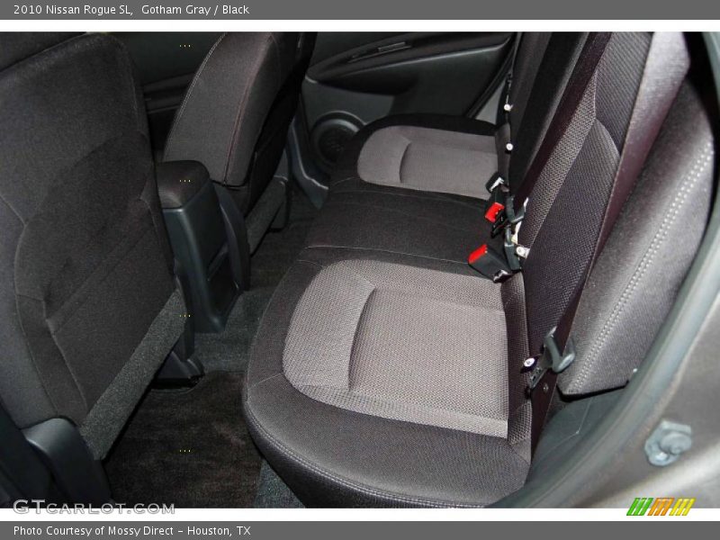 Gotham Gray / Black 2010 Nissan Rogue SL