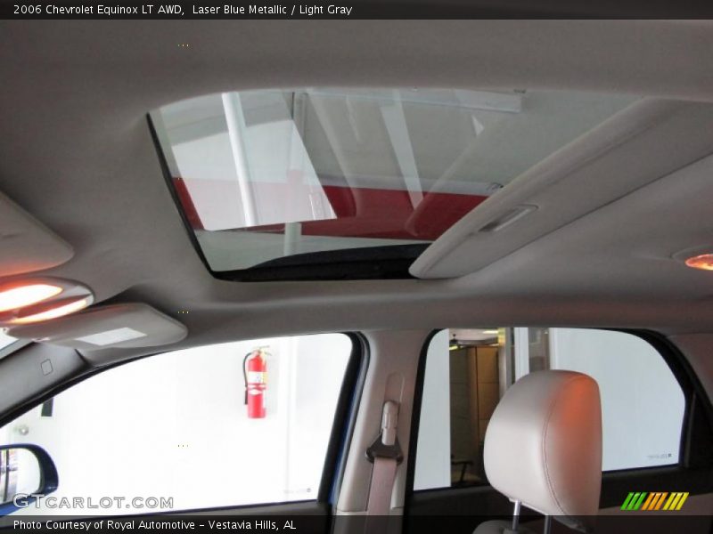 Laser Blue Metallic / Light Gray 2006 Chevrolet Equinox LT AWD