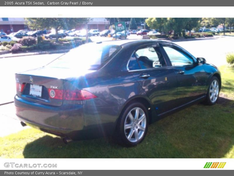 Carbon Gray Pearl / Ebony 2005 Acura TSX Sedan