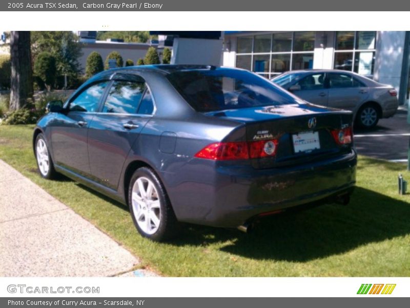 Carbon Gray Pearl / Ebony 2005 Acura TSX Sedan
