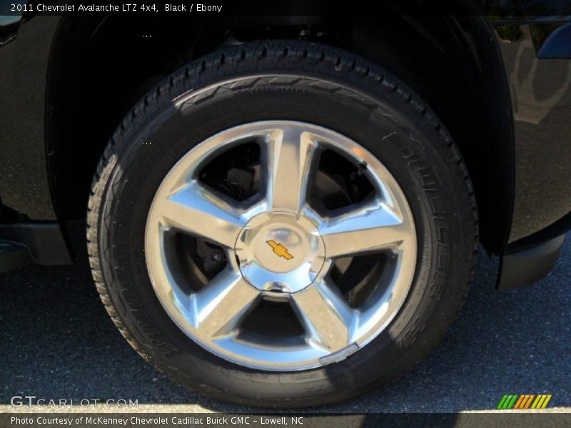 Black / Ebony 2011 Chevrolet Avalanche LTZ 4x4