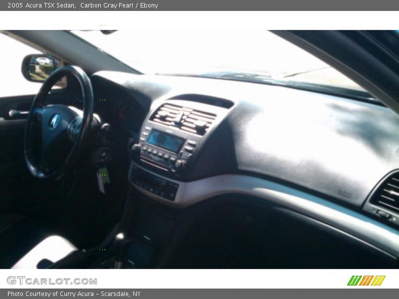 Carbon Gray Pearl / Ebony 2005 Acura TSX Sedan