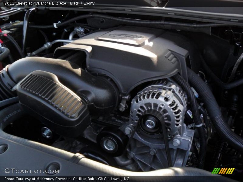 Black / Ebony 2011 Chevrolet Avalanche LTZ 4x4