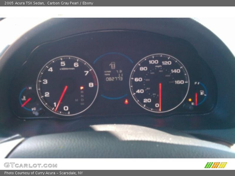 Carbon Gray Pearl / Ebony 2005 Acura TSX Sedan