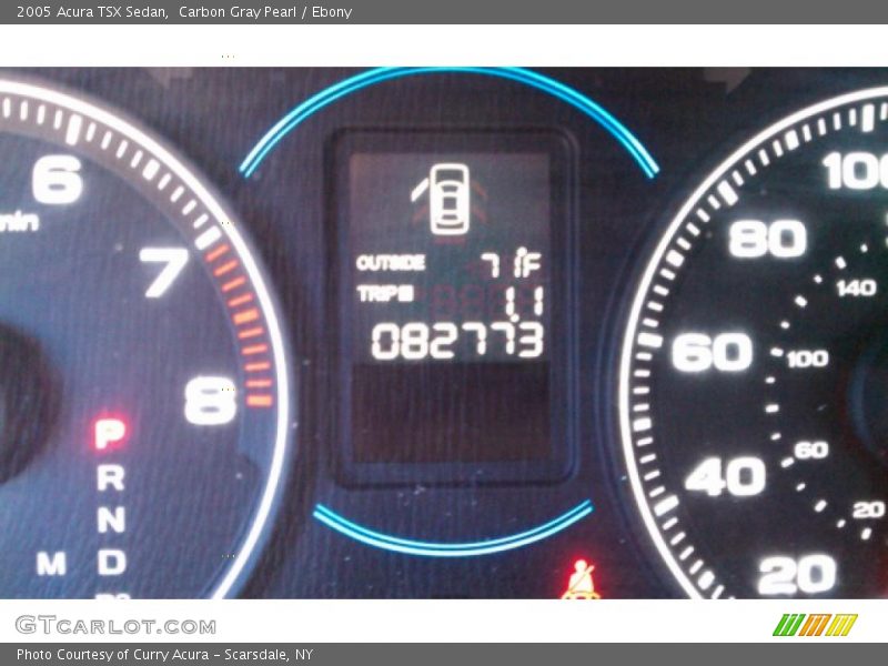 Carbon Gray Pearl / Ebony 2005 Acura TSX Sedan