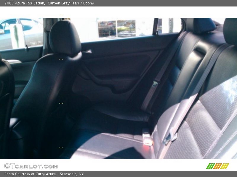 Carbon Gray Pearl / Ebony 2005 Acura TSX Sedan