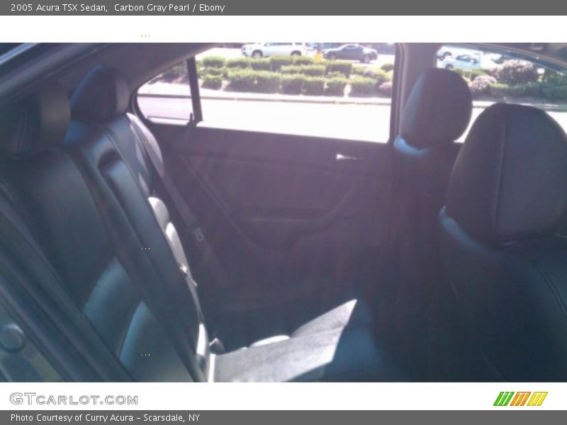 Carbon Gray Pearl / Ebony 2005 Acura TSX Sedan