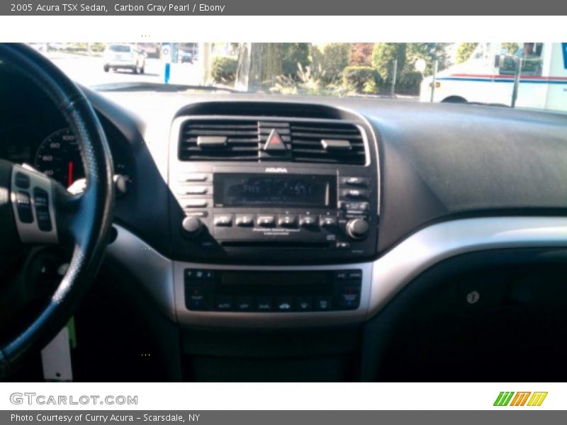 Carbon Gray Pearl / Ebony 2005 Acura TSX Sedan