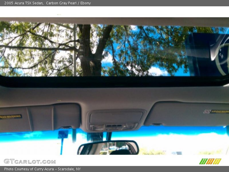 Carbon Gray Pearl / Ebony 2005 Acura TSX Sedan