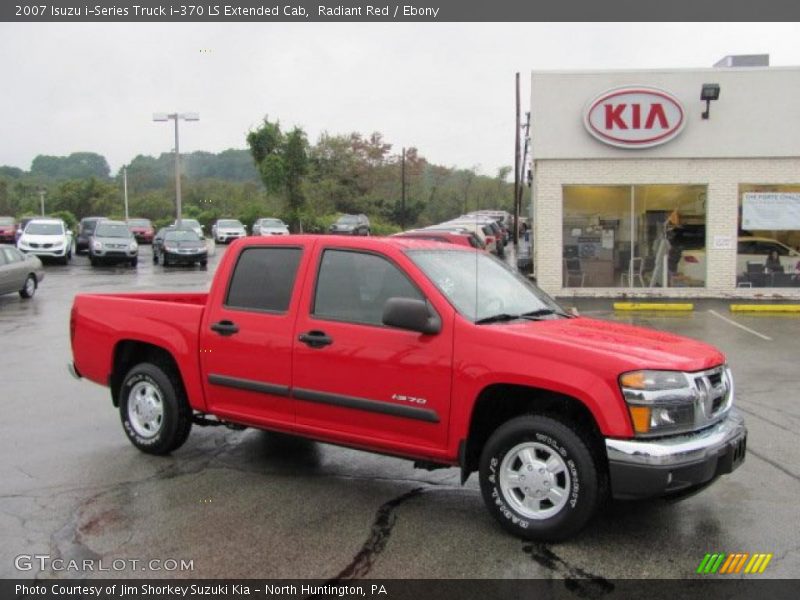 Radiant Red / Ebony 2007 Isuzu i-Series Truck i-370 LS Extended Cab