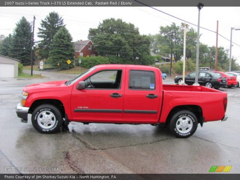 Radiant Red / Ebony 2007 Isuzu i-Series Truck i-370 LS Extended Cab