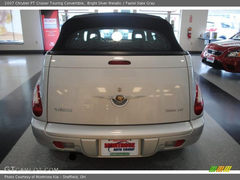 Bright Silver Metallic / Pastel Slate Gray 2007 Chrysler PT Cruiser Touring Convertible