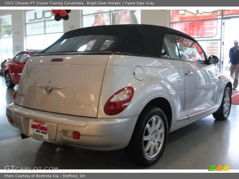 Bright Silver Metallic / Pastel Slate Gray 2007 Chrysler PT Cruiser Touring Convertible