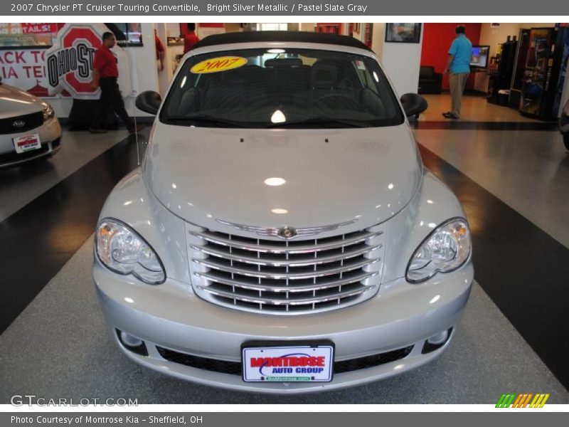 Bright Silver Metallic / Pastel Slate Gray 2007 Chrysler PT Cruiser Touring Convertible