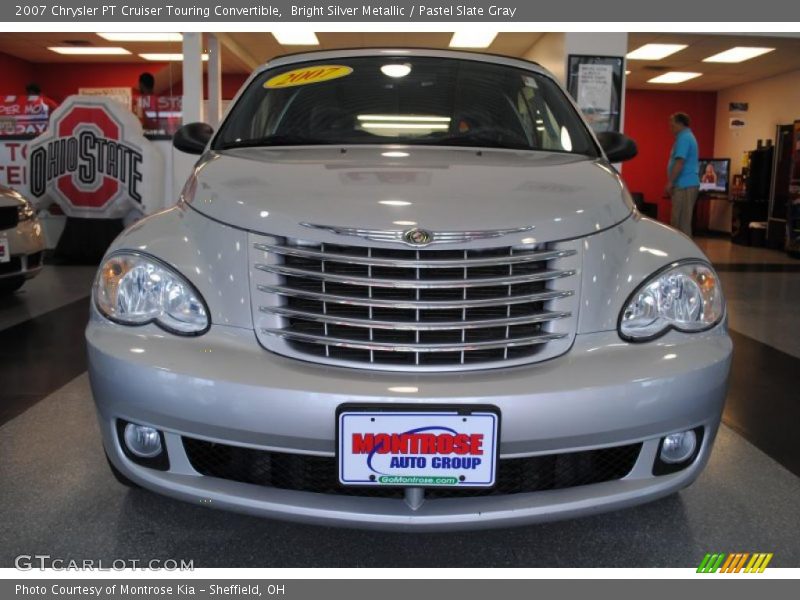 Bright Silver Metallic / Pastel Slate Gray 2007 Chrysler PT Cruiser Touring Convertible