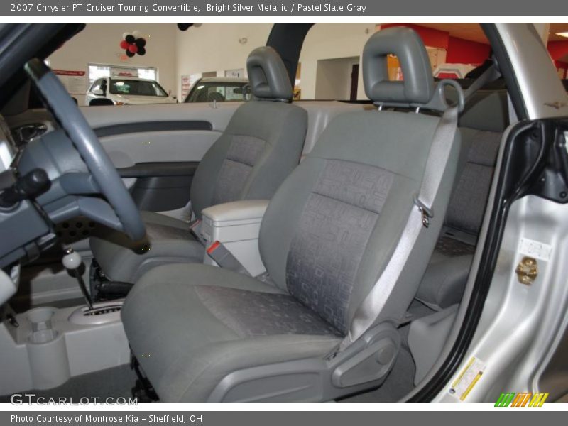 Bright Silver Metallic / Pastel Slate Gray 2007 Chrysler PT Cruiser Touring Convertible