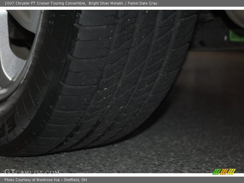 Bright Silver Metallic / Pastel Slate Gray 2007 Chrysler PT Cruiser Touring Convertible